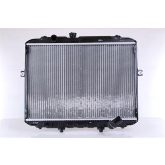 Radiateur, refroidissement du moteur NISSENS 67498