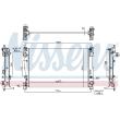 NISSENS 693335 - Radiateur, refroidissement du moteur