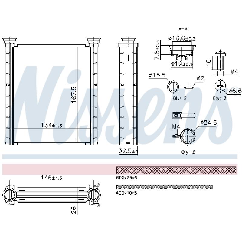 Système de chauffage NISSENS 707280 - Visuel 1