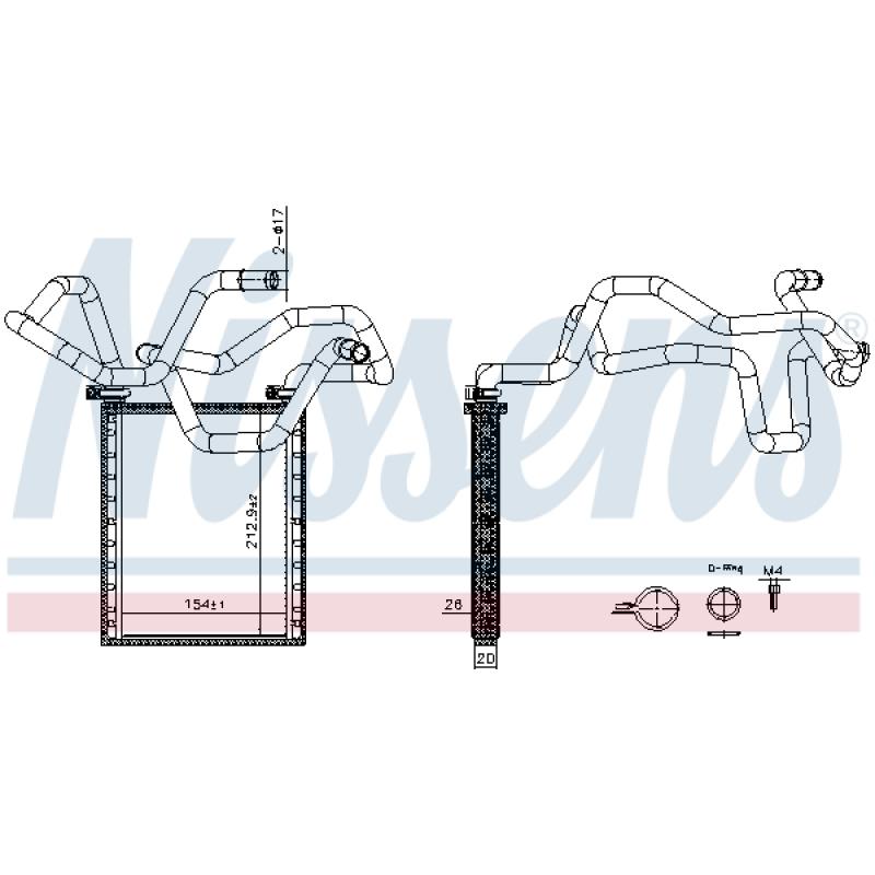 Système de chauffage NISSENS 707305 - Visuel 1