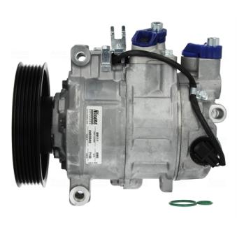 Compresseur, climatisation NISSENS 89111 pour JAGUAR XF 2.4 - 177cv