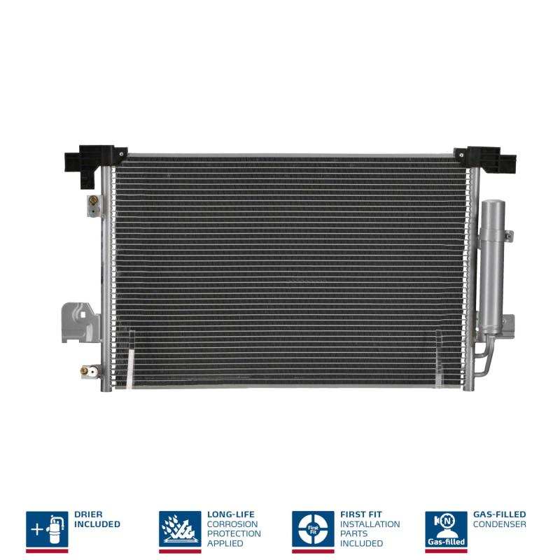 Condenseur, climatisation NISSENS 940029 - Visuel 1