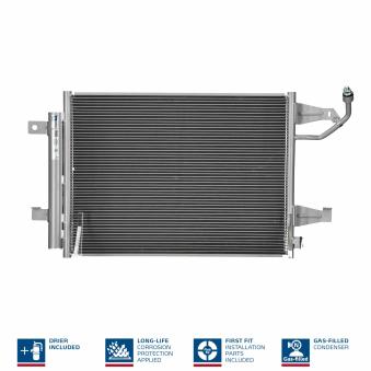 Condenseur, climatisation NISSENS 940067 pour SMART FORFOUR 1.1 - 75cv