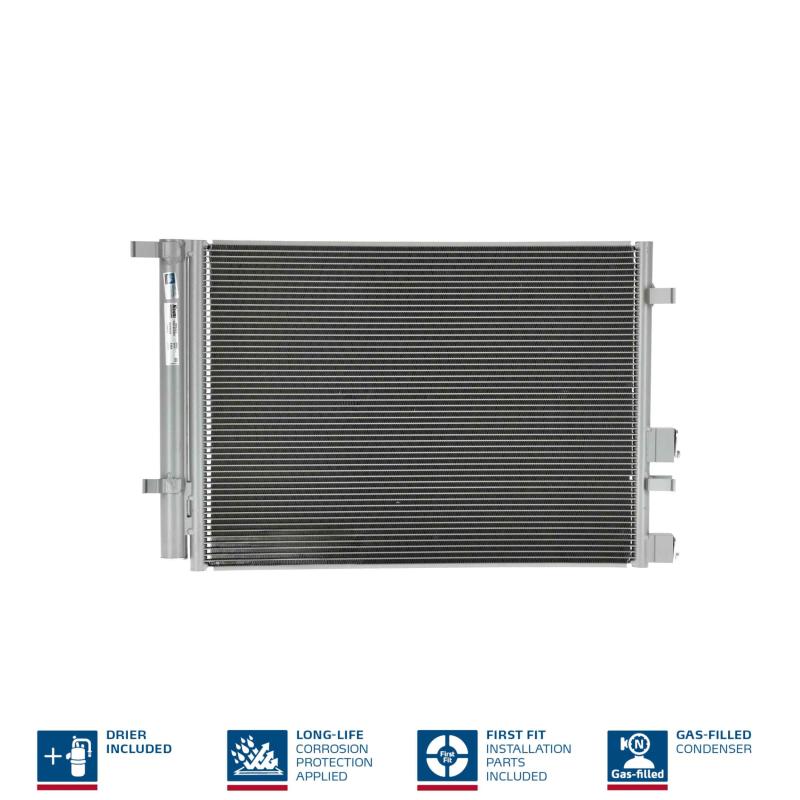 Condenseur, climatisation NISSENS 940221 - Visuel 1