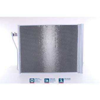 Condenseur, climatisation NISSENS OEM 64509109724