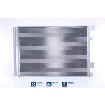 Condenseur, climatisation NISSENS [940425]