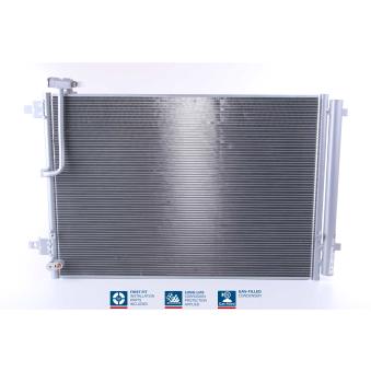 Condenseur, climatisation NISSENS 940452 pour AUDI A8 S8 quattro - 518cv