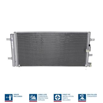 Condenseur, climatisation NISSENS 940453 pour AUDI A7 2.8 FSI - 204cv