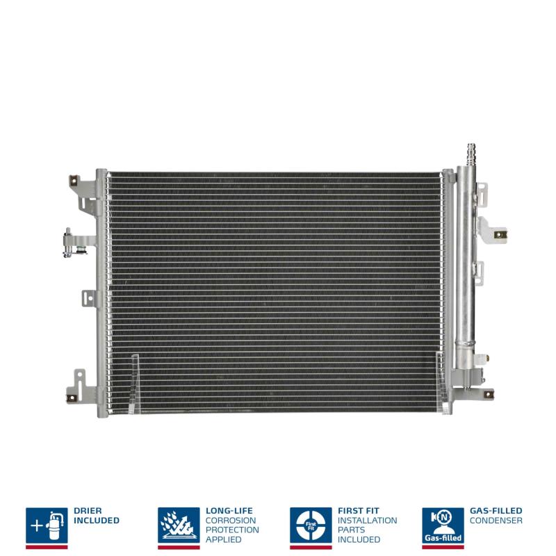 Condenseur, climatisation NISSENS 940830 - Visuel 1