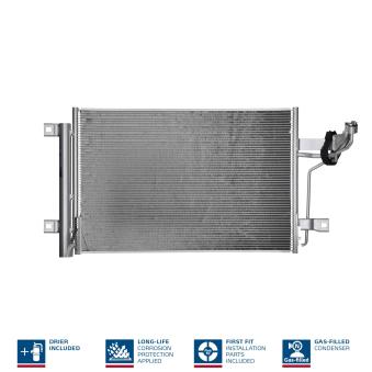 Condenseur, climatisation NISSENS 940984 pour MAZDA CX-30 e-SKYACTIV-X M Hybrid AWD - 186cv