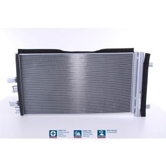 Condenseur, climatisation NISSENS 941049 pour BMW X2 xDrive 25 e Plug-in-Hybrid - 220cv