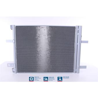 Condenseur, climatisation NISSENS 941090 pour CITROEN DS3 1.2 - 110cv