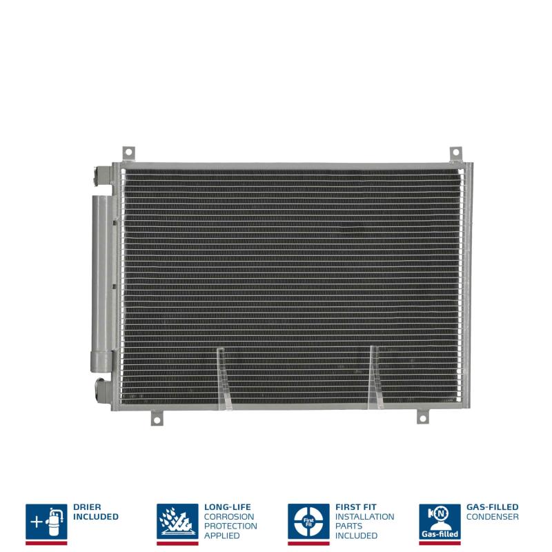 Condenseur, climatisation NISSENS 941106 - Visuel 1