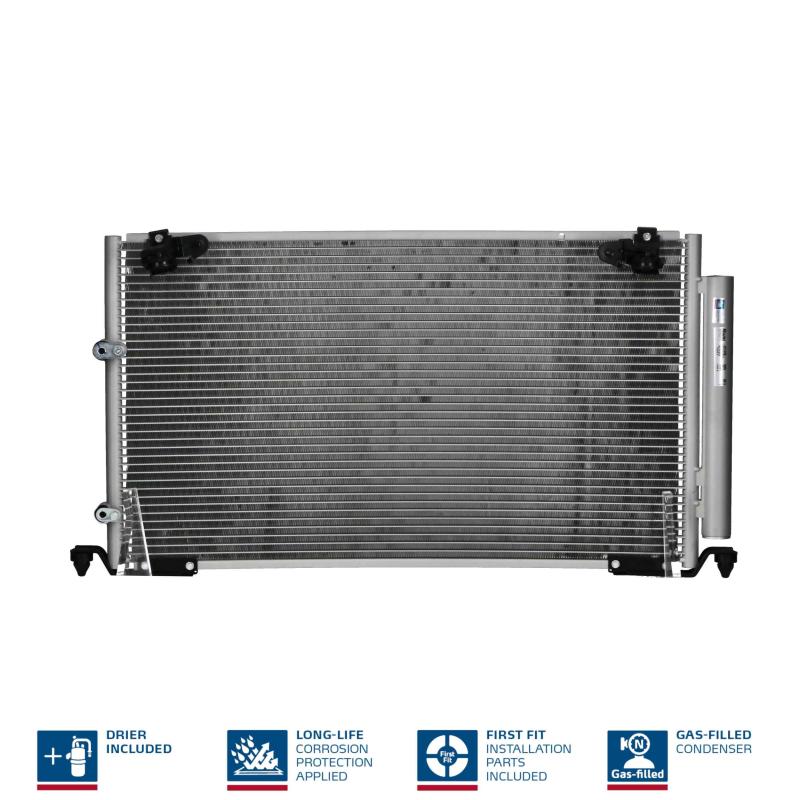 Condenseur, climatisation NISSENS 941236 - Visuel 1