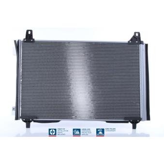 Condenseur, climatisation NISSENS 941243 pour CITROEN MEHARI BLUEHDI 110 - 110cv