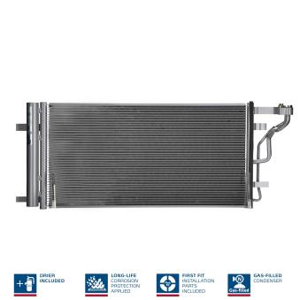Condenseur, climatisation NISSENS 941289 pour KIA CEED 1,5 T-GDI Eco-Dynamics+ - 160cv