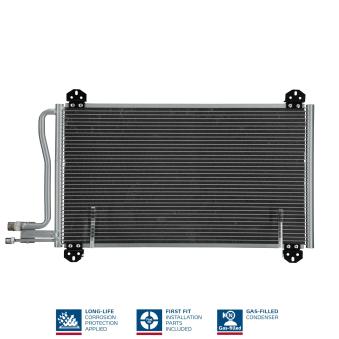Condenseur, climatisation NISSENS 94225 pour MERCEDES-BENZ SPRINTER 413 CDI - 129cv