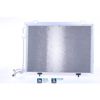 Condenseur, climatisation NISSENS 94282 pour NISSAN SUNNY E 200 - 136cv