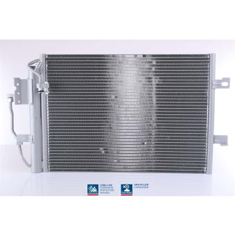 Condenseur, climatisation NISSENS 94373 pour CHEVROLET EXPRESS A 140 - 82cv