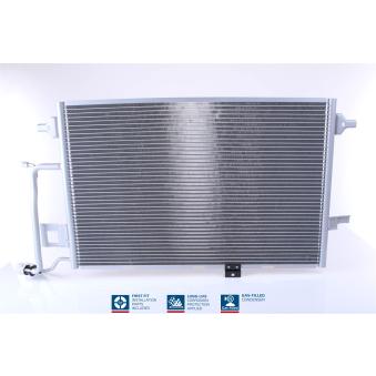 Condenseur, climatisation NISSENS 94430 pour AUDI 100 1.9 TDI - 110cv