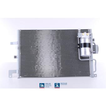 Condenseur, climatisation NISSENS 94504 pour SAAB 93 2.0 Turbo - 185cv