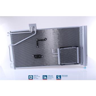 Condenseur, climatisation NISSENS 94545 pour MERCEDES-BENZ CLASSE C C 30 CDI AMG - 231cv