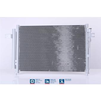 Condenseur, climatisation NISSENS 94647 pour HYUNDAI GETZ 1.3 - 85cv