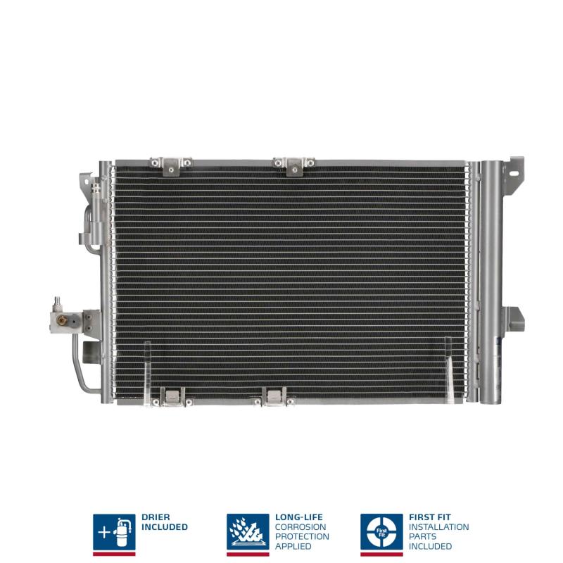 Condenseur, climatisation NISSENS 94650 - Visuel 1