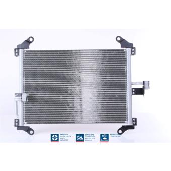 Condenseur, climatisation NISSENS 94700 pour PEUGEOT BOXER 2.0 HDI - 84cv