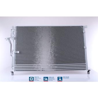 Condenseur, climatisation NISSENS 94724 pour AUDI A8 4.2 quattro - 335cv