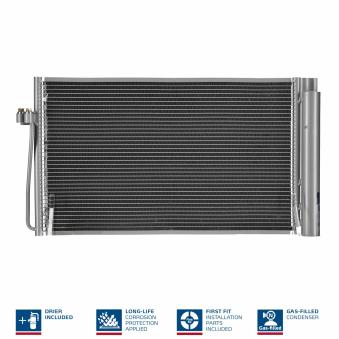 Condenseur, climatisation NISSENS 94747 pour AUDI A6 530 d - 218cv