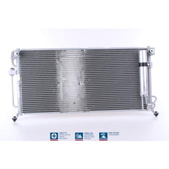 Condenseur, climatisation NISSENS 94748 pour MITSUBISHI LANCER 1.6 - 98cv