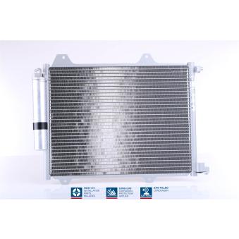 Condenseur, climatisation NISSENS 94754 pour SUBARU JUSTY 1.3 4x4 - 86cv