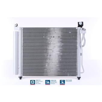 Condenseur, climatisation NISSENS 94828 pour SKODA SUPERB 1.1 - 65cv
