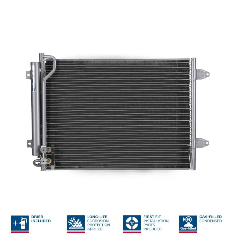 Condenseur, climatisation NISSENS 94831 - Visuel 1