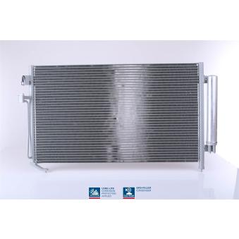 Condenseur, climatisation NISSENS 94848 pour IVECO DAILY 2.0 - 125cv