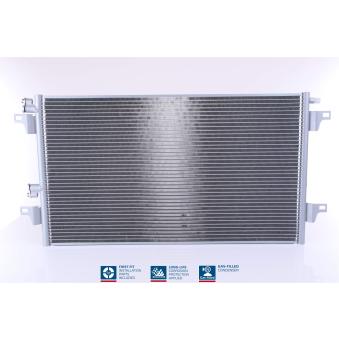 Condenseur, climatisation NISSENS 94856 pour RENAULT VELSATIS 2.0 DCI - 150cv