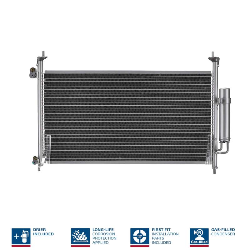 Condenseur, climatisation NISSENS 94875 - Visuel 1
