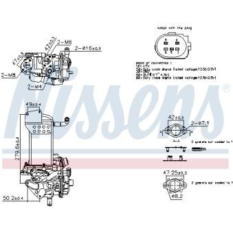 Module-EGR NISSENS OEM 03L131512DJ