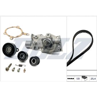 Pompe à eau + kit de courroie de distribution DOLZ [KD125]