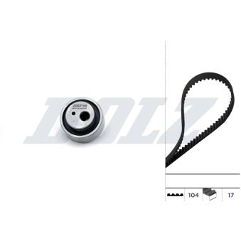 Kit de distribution DOLZ SKD006 pour CHEVROLET AVALANCHE 1.1 - 54cv