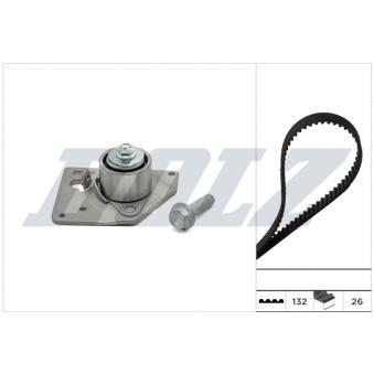 Kit de distribution DOLZ SKD128 pour OPEL VIVARO 1.9 DTI - 101cv