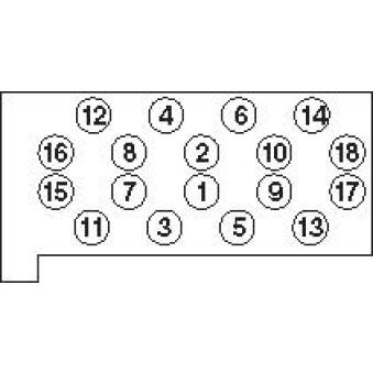 Jeu de boulons de culasse de cylindre PAYEN HBS061