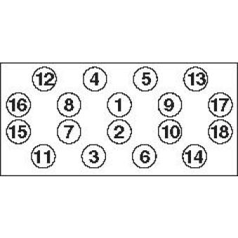 Jeu de boulons de culasse de cylindre PAYEN HBS223