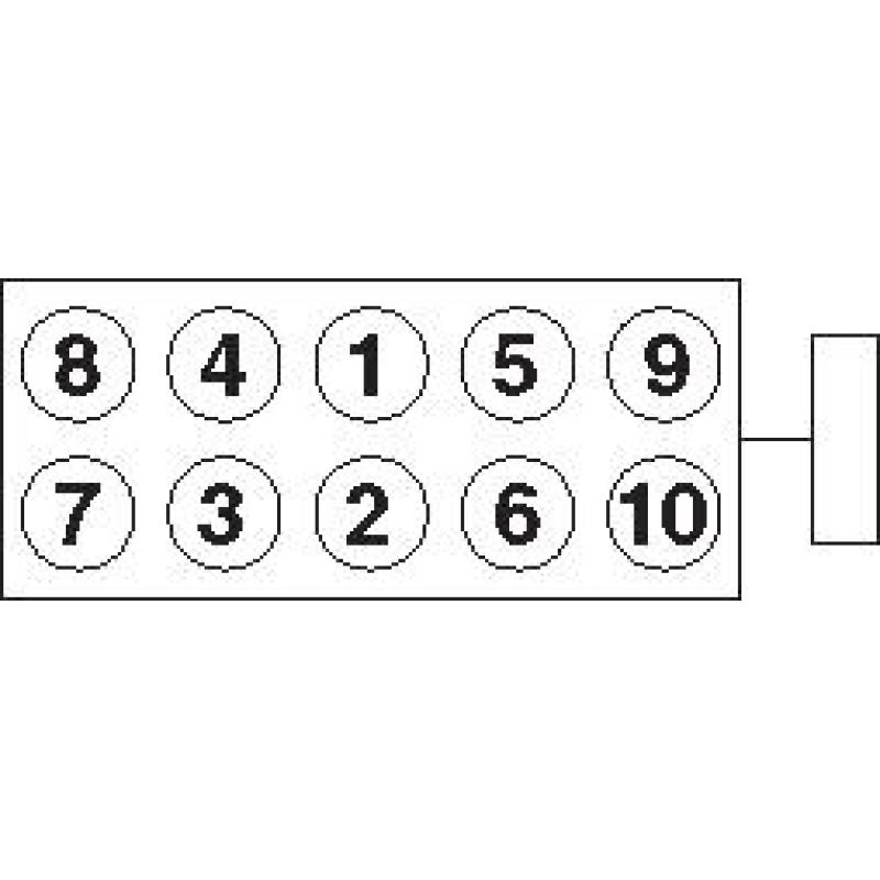 Jeu de boulons de culasse de cylindre PAYEN HBS244 - Visuel 1
