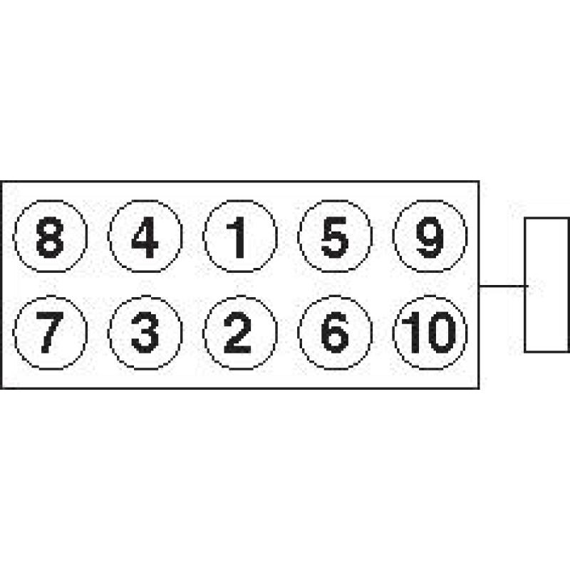 Jeu de boulons de culasse de cylindre PAYEN HBS260 - Visuel 1