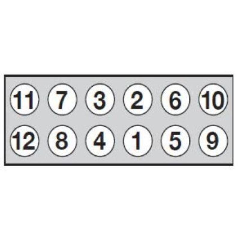 Jeu de boulons de culasse de cylindre PAYEN HBS533 - Visuel 1