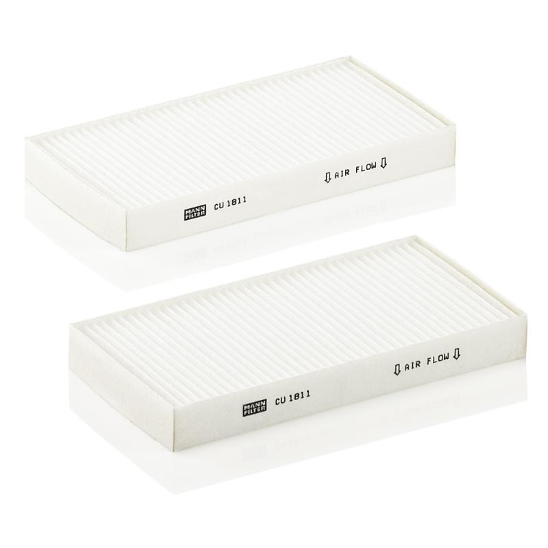 Filtre, air de l'habitacle MANN-FILTER CU 1811-2 - Visuel 1