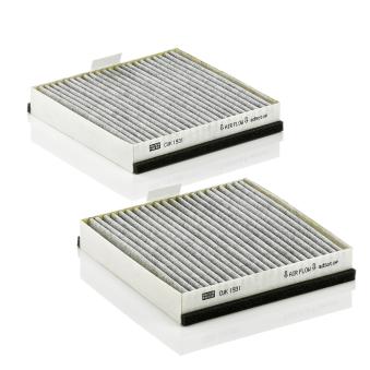 Filtre, air de l'habitacle MANN-FILTER CUK 1931-2 pour RENAULT ESPACE 2.0 - 103cv