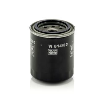 Filtre à huile MANN-FILTER W 814/80 pour MERCEDES-BENZ CLASSE E 2.0 TD - 110cv